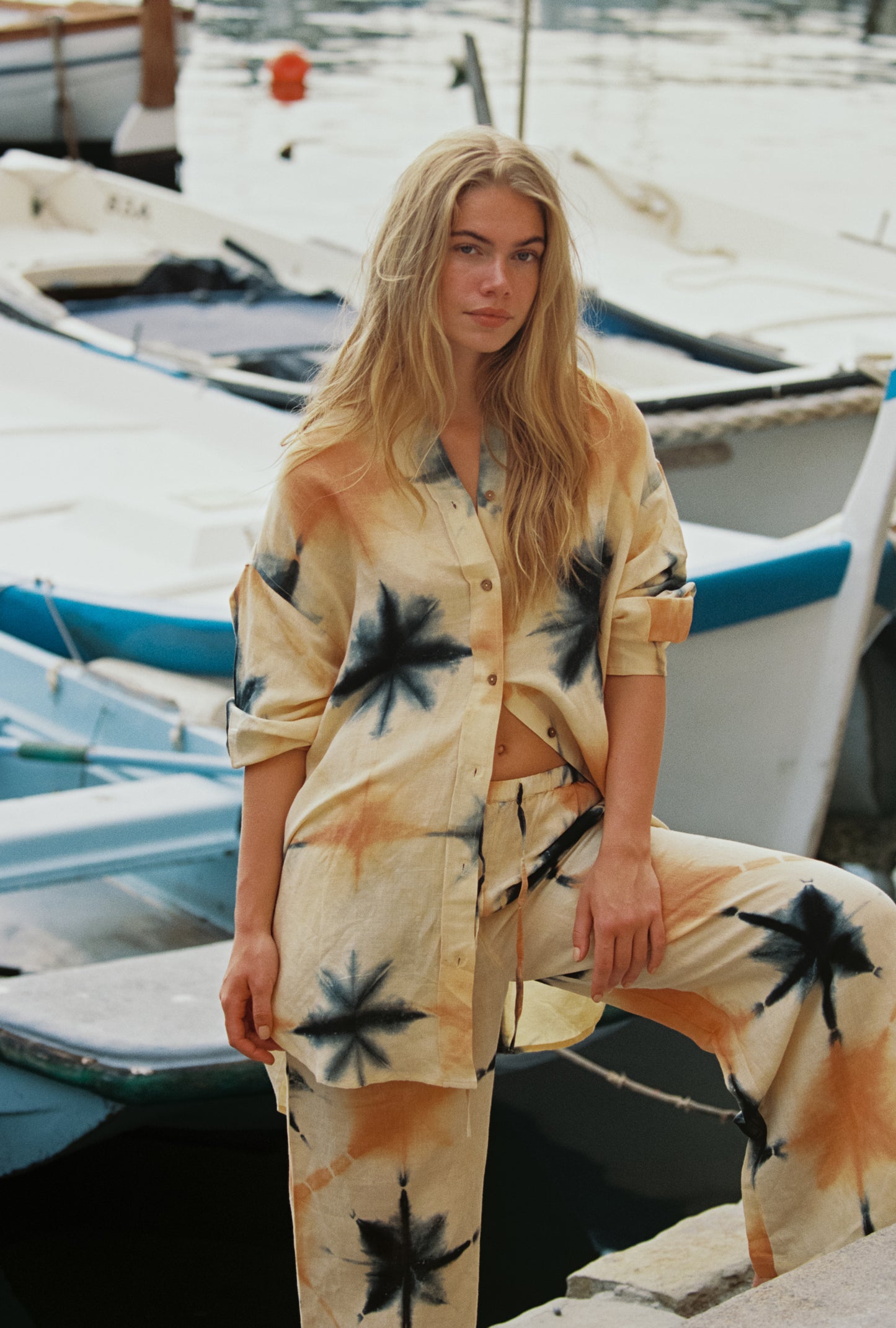 DAJE TAILS SHIBORI SHIRT