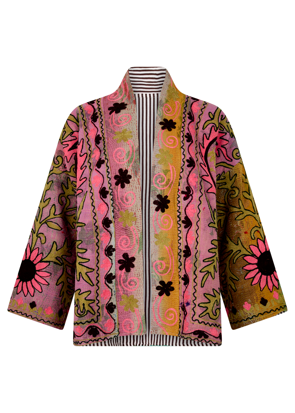 KC SOURCED ARTISANAL EMBROIDERED JACKET