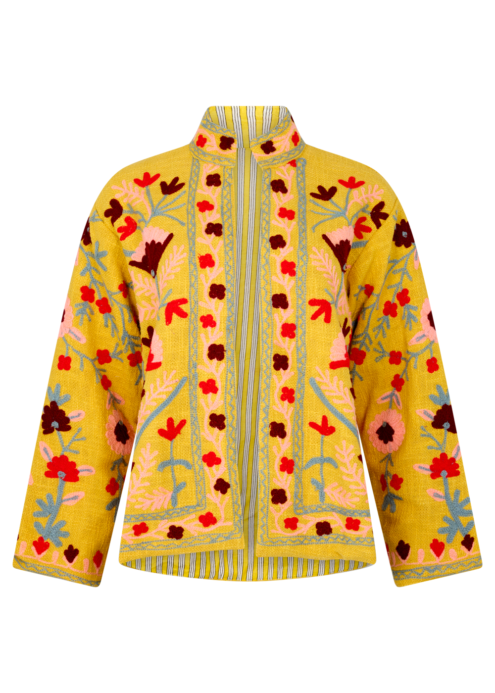 KC SOURCED ARTISANAL EMBROIDERED JACKET