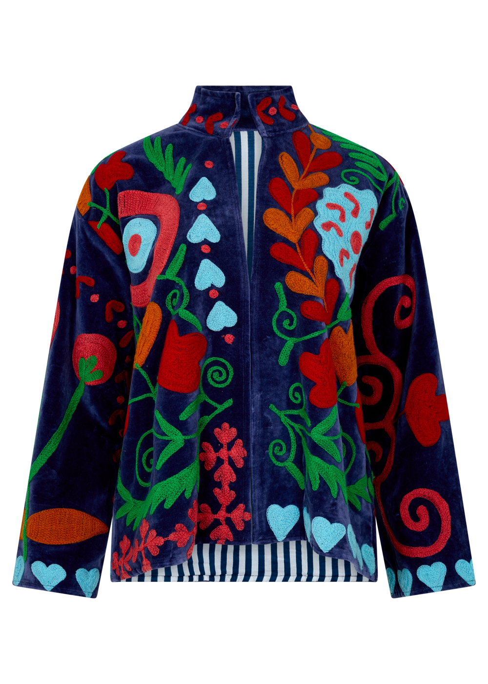 KC SOURCED ARTISANAL EMBROIDERED JACKET