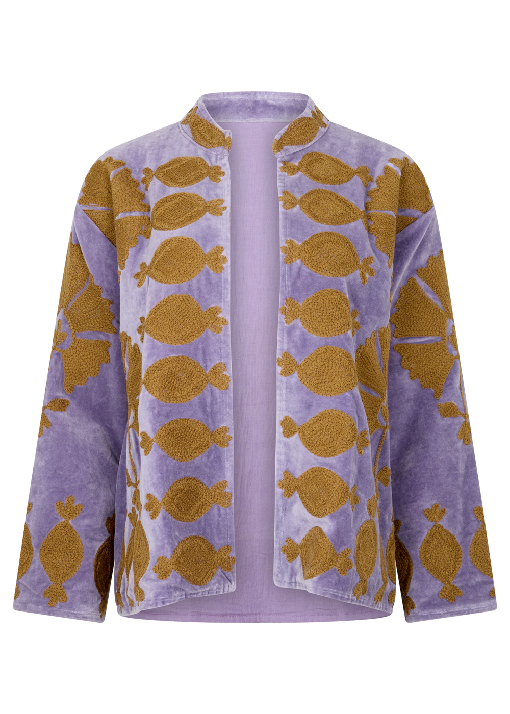 KC SOURCED ARTISANAL EMBROIDERED JACKET