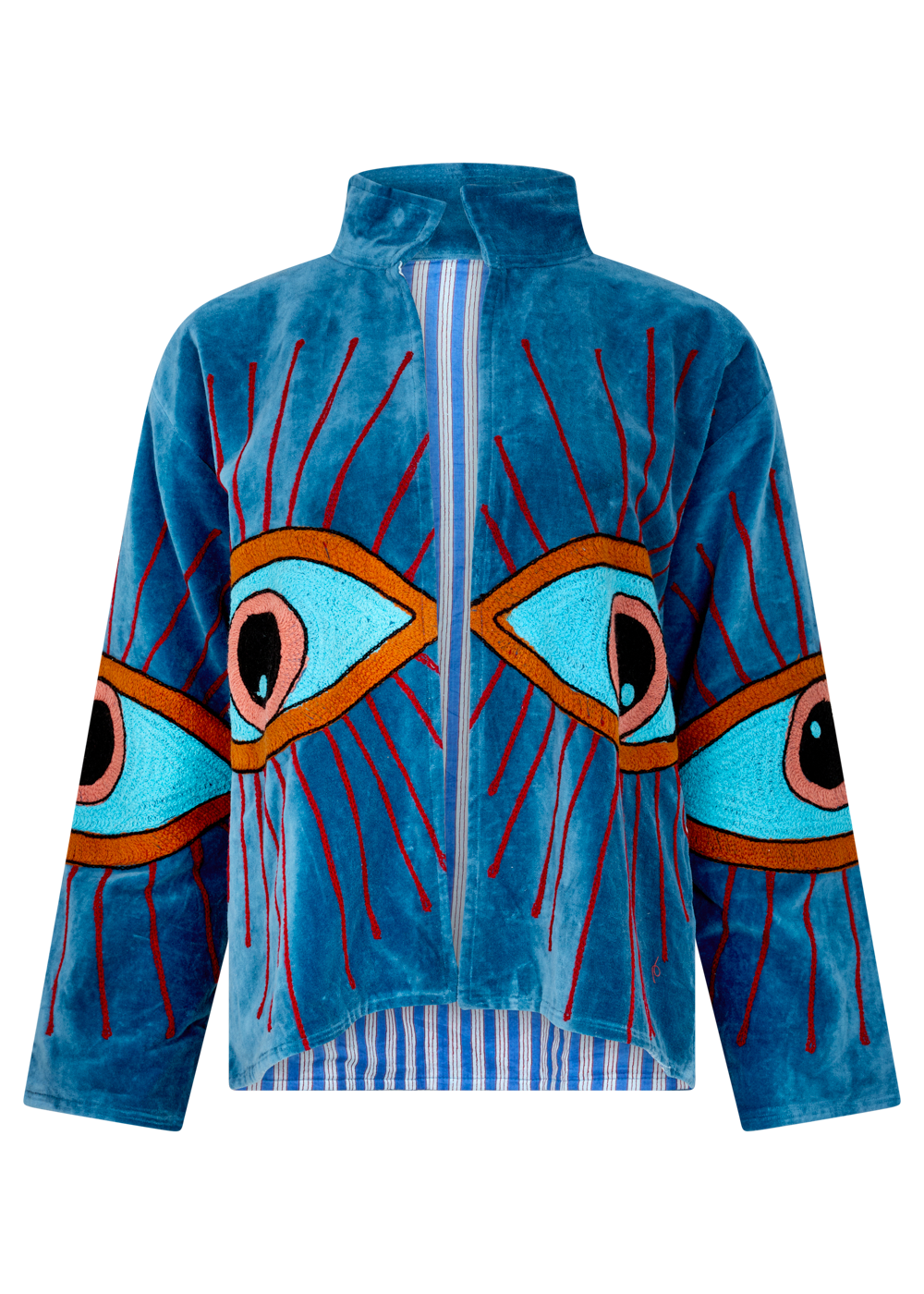 KC SOURCED ARTISANAL EMBROIDERED JACKET