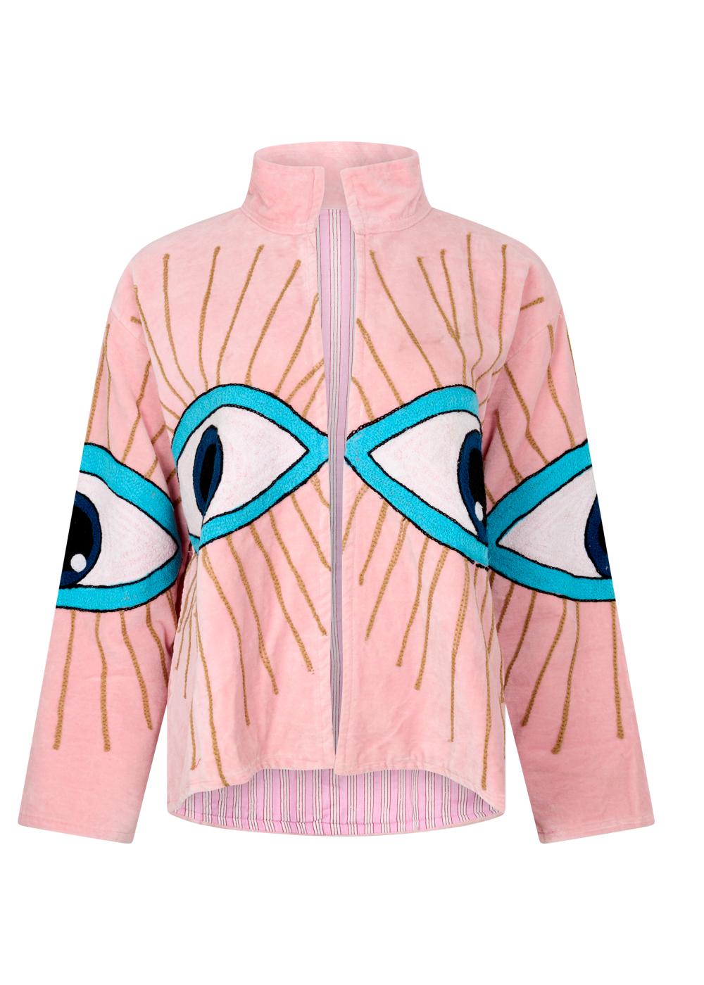 KC SOURCED ARTISANAL EMBROIDERED JACKET