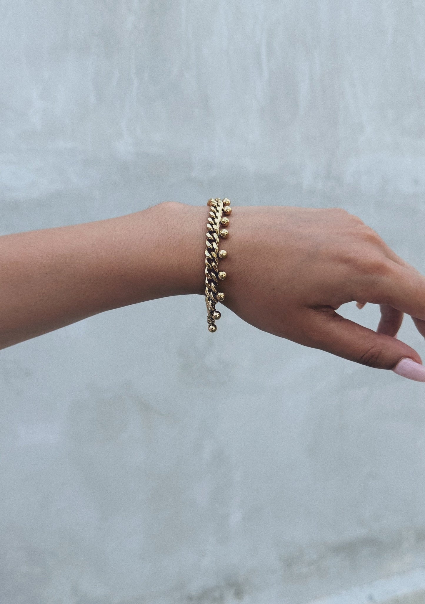 AMARO GOLD BALL BRACELET
