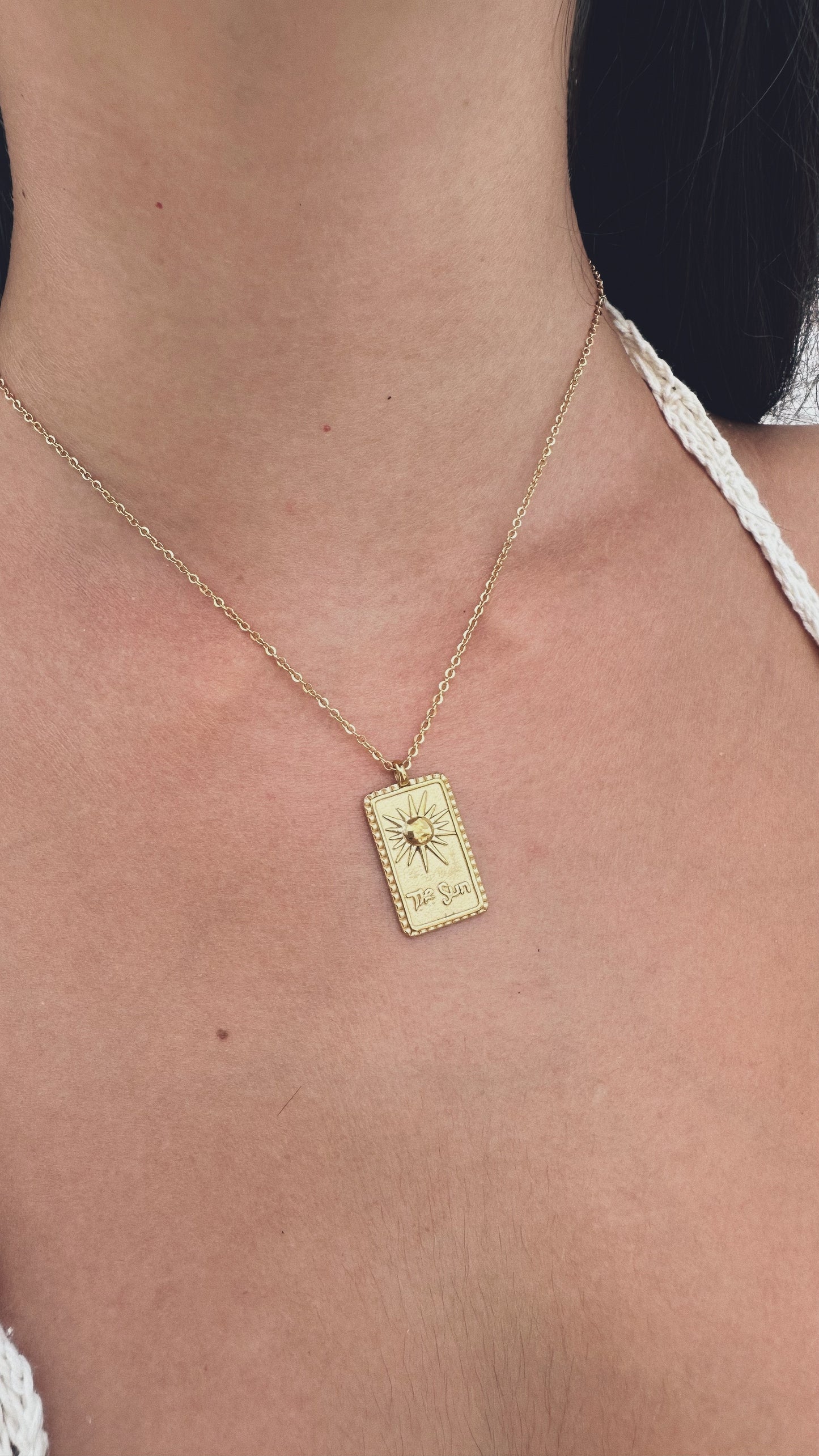 THE SUN CHARM NECKLACE
