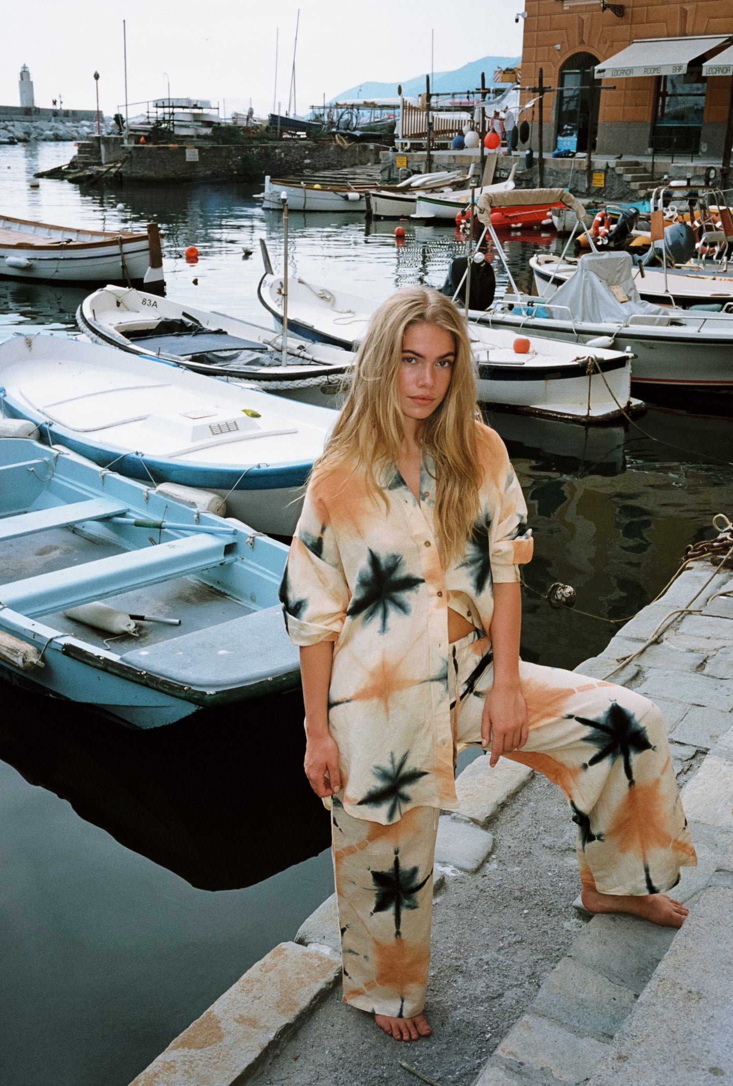 DAJE TAILS SHIBORI SHIRT
