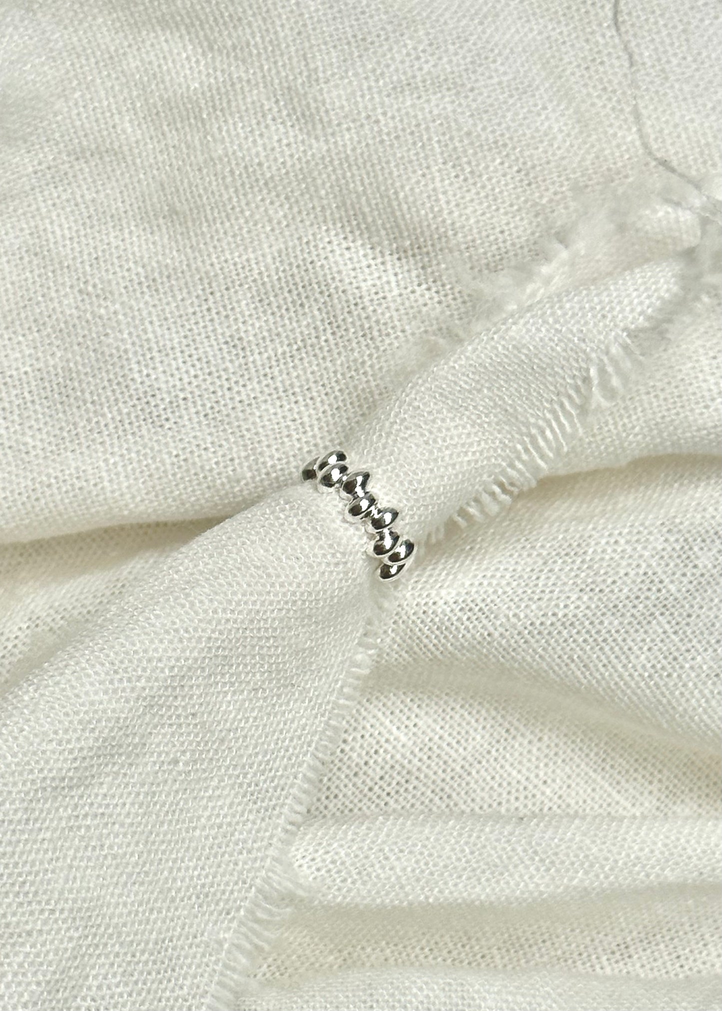 DIVER SILVER EAR CUFF