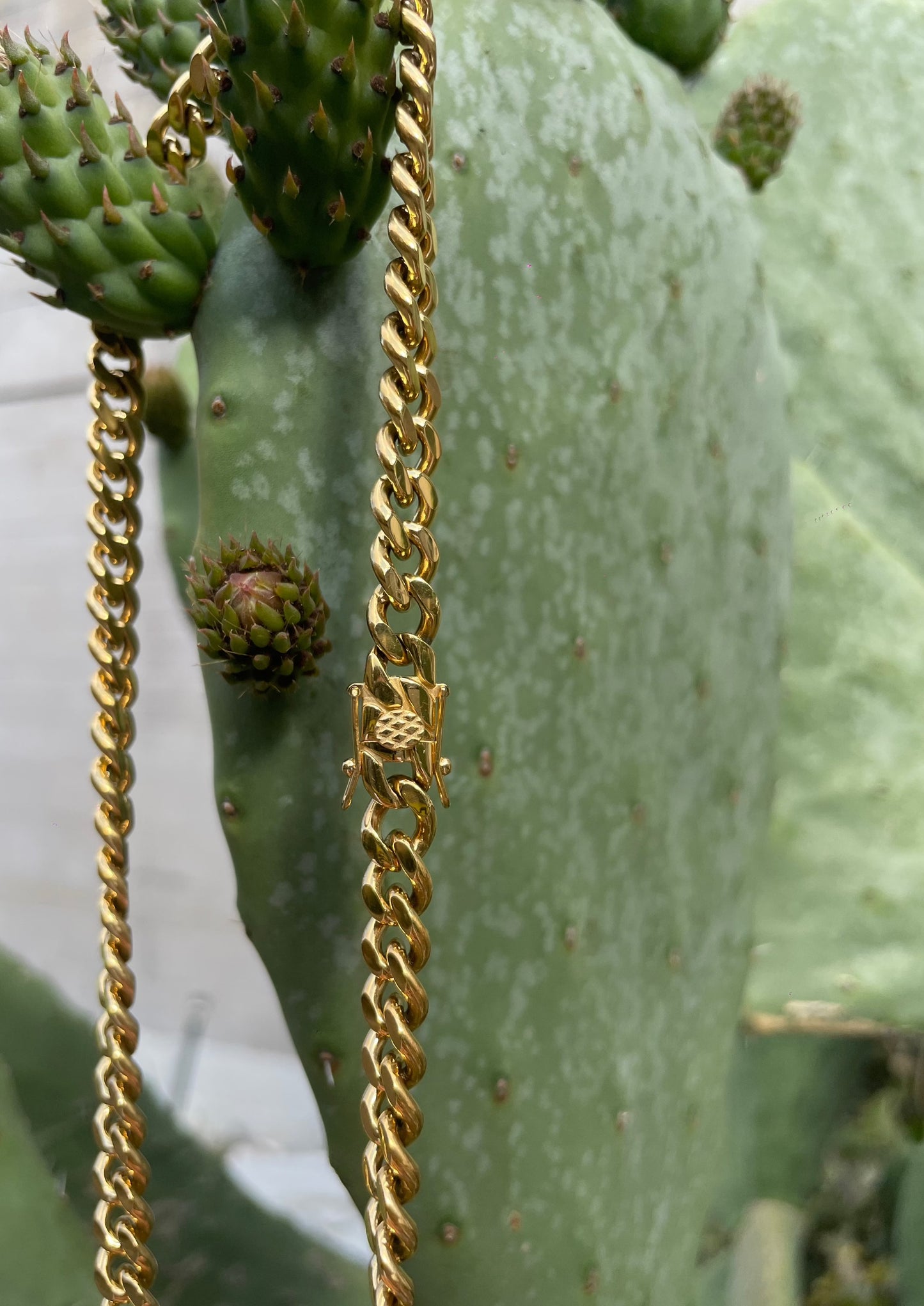 PALERMO 18K GOLD FILLED CURB CHAIN