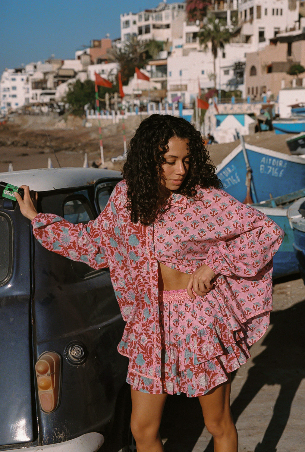 *** PRE-ORDER *** KAMALA FAE FRILL SKORT