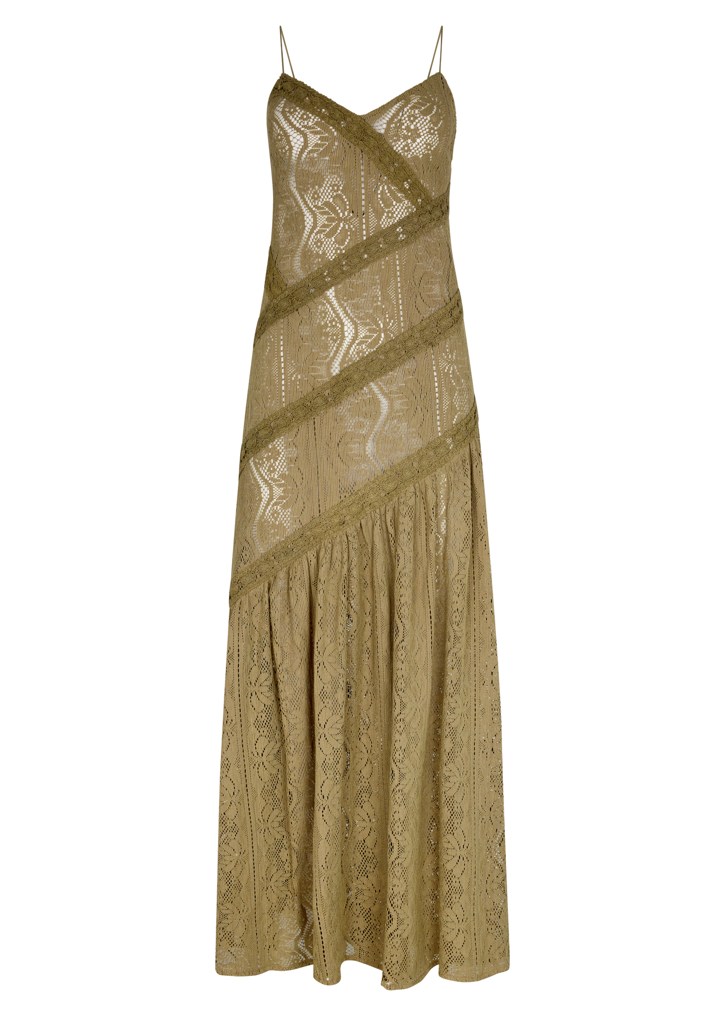 RAINY LACE LESSE MAXI DRESS