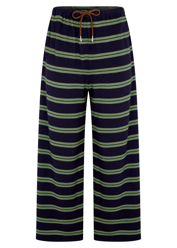 HADES STRIPE WIDE LEG PANT