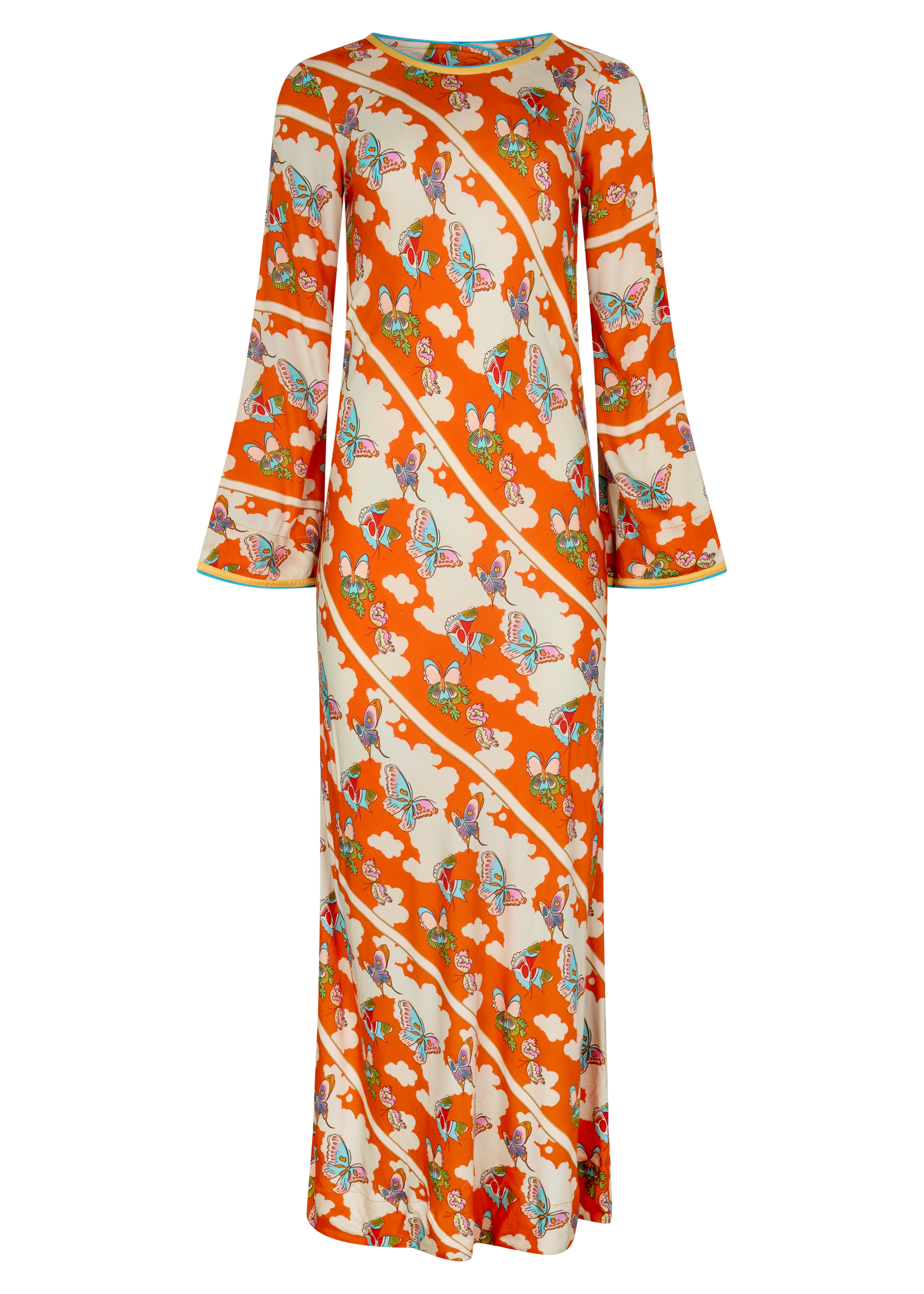 FARFALLA OLIVE DRESS