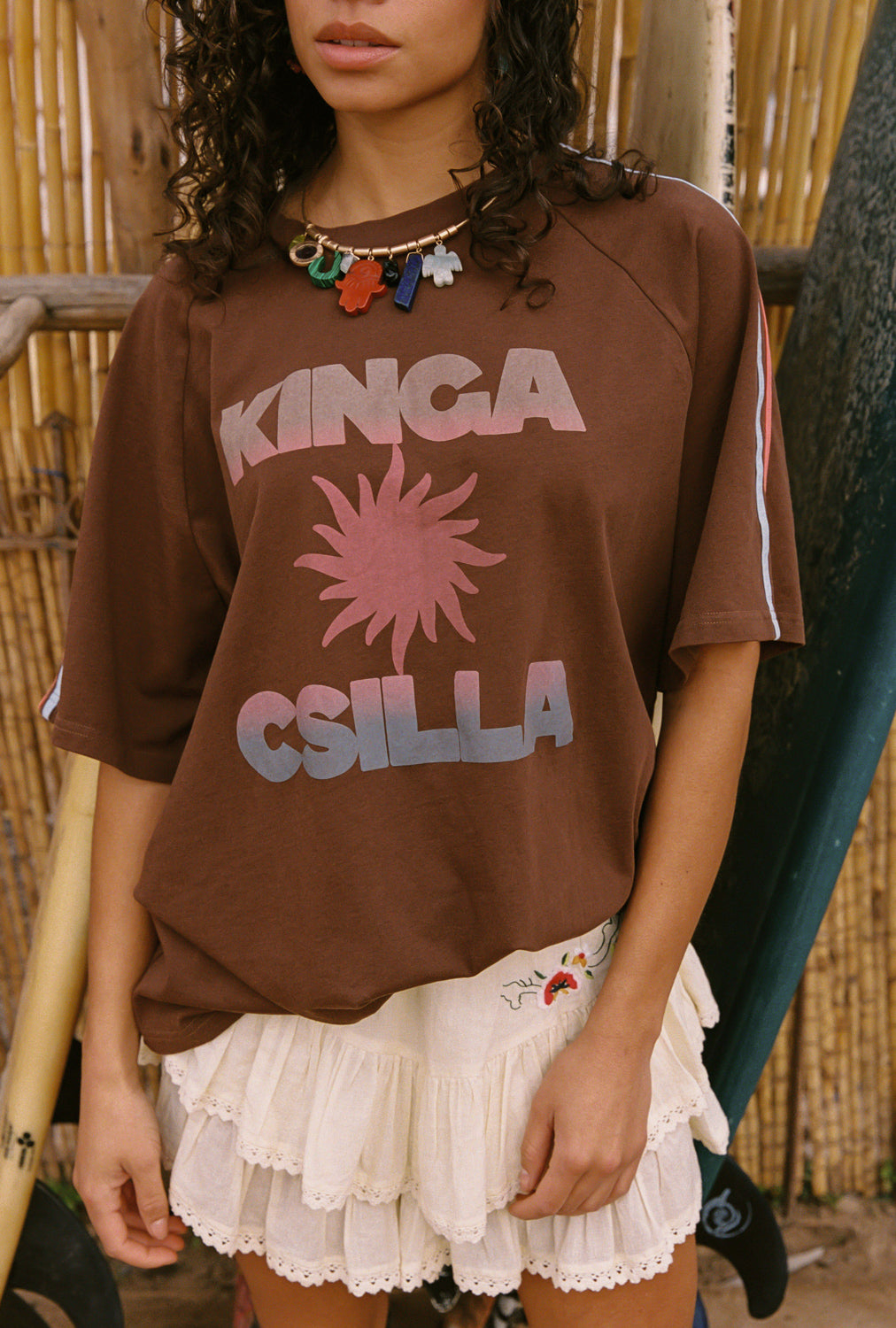 REKA EMBROIDRED FAE FRILL SKORT