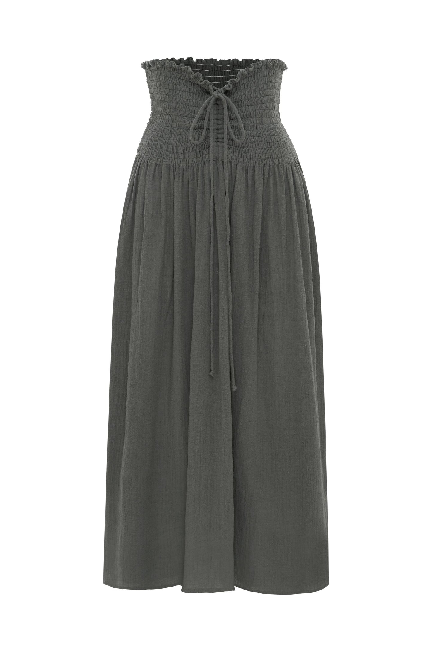 ODE SHIRRED SKIRT