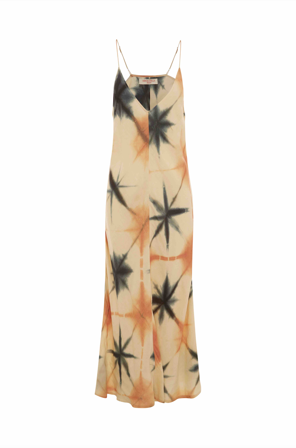 DAJE SHIBORI SLIP DRESS