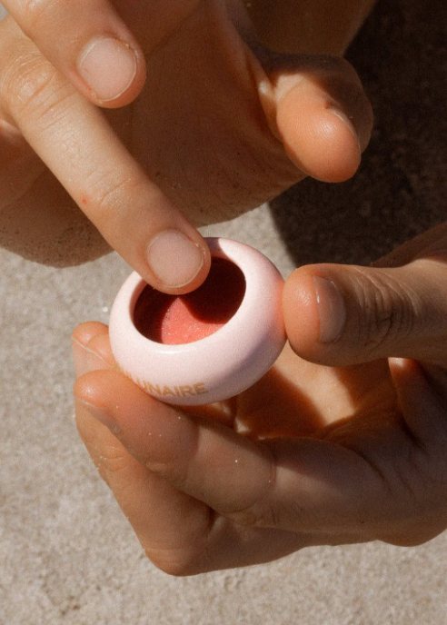 EAULUNAIRE CERAMIC CIEL ROSE MINI LIP & CHEEK BALM