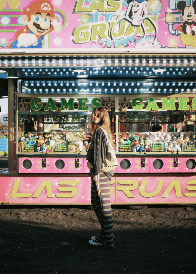 HADES STRIPE WIDE LEG PANT