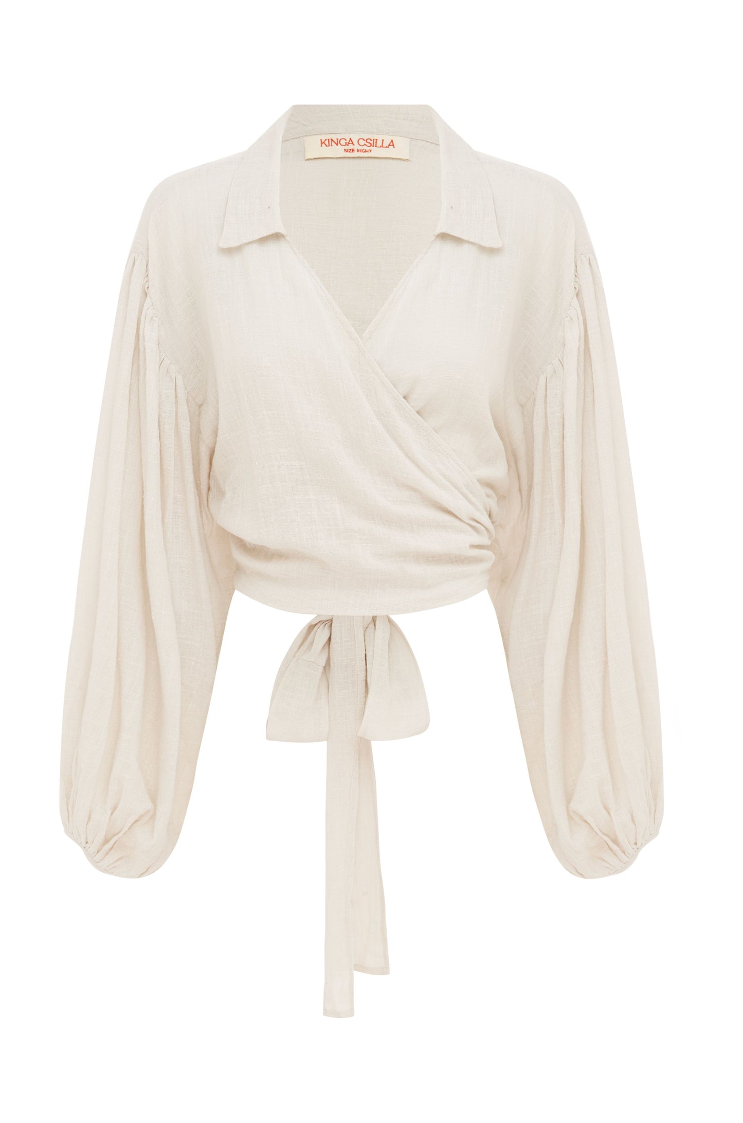 SUPINE WRAP BLOUSE