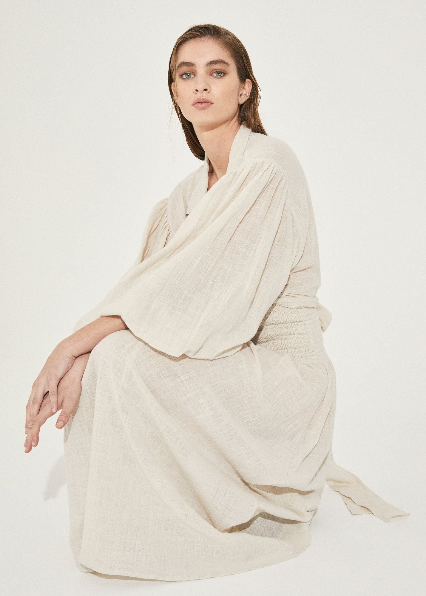 SUPINE WRAP BLOUSE