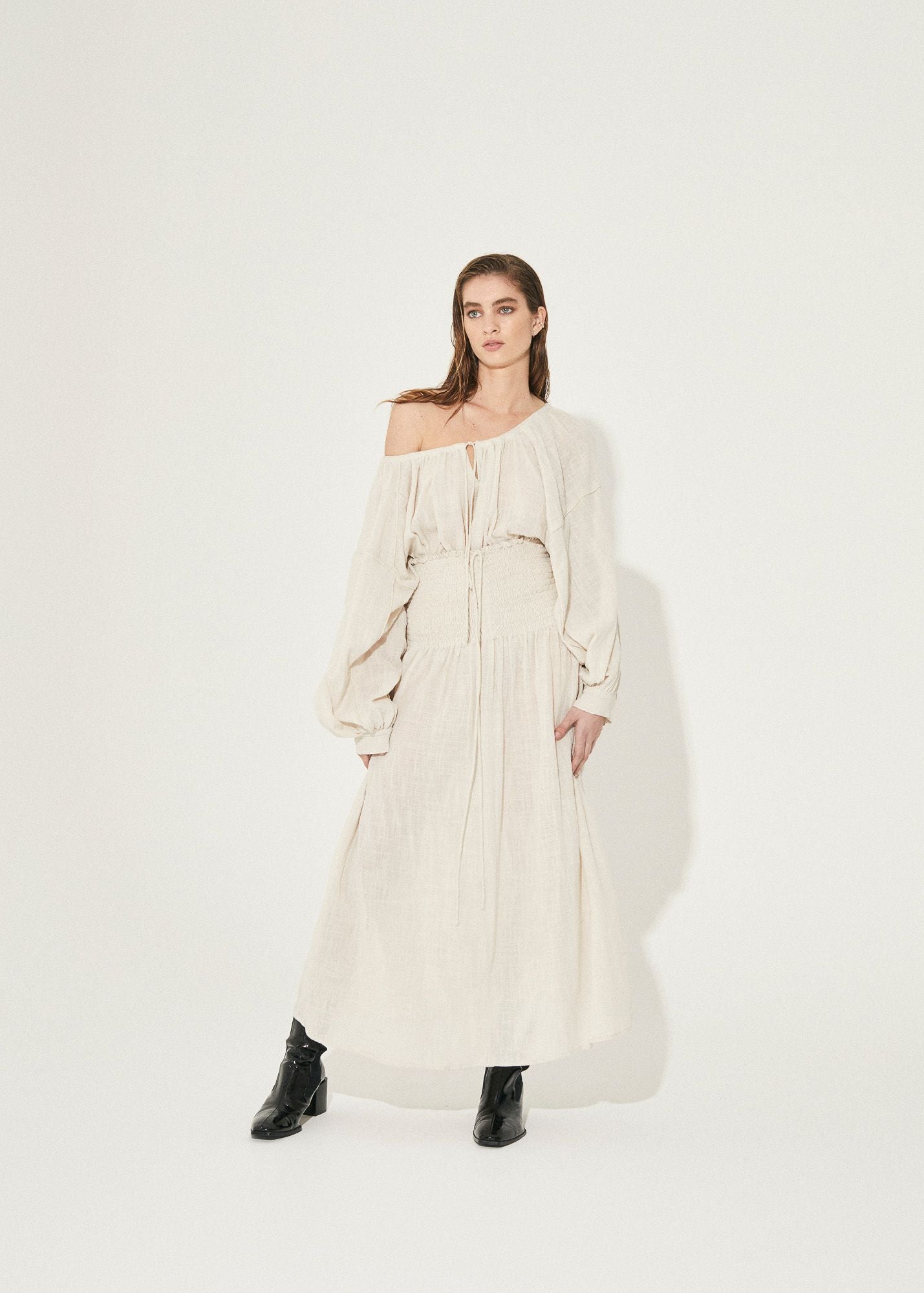 SUPINE WRAP BLOUSE