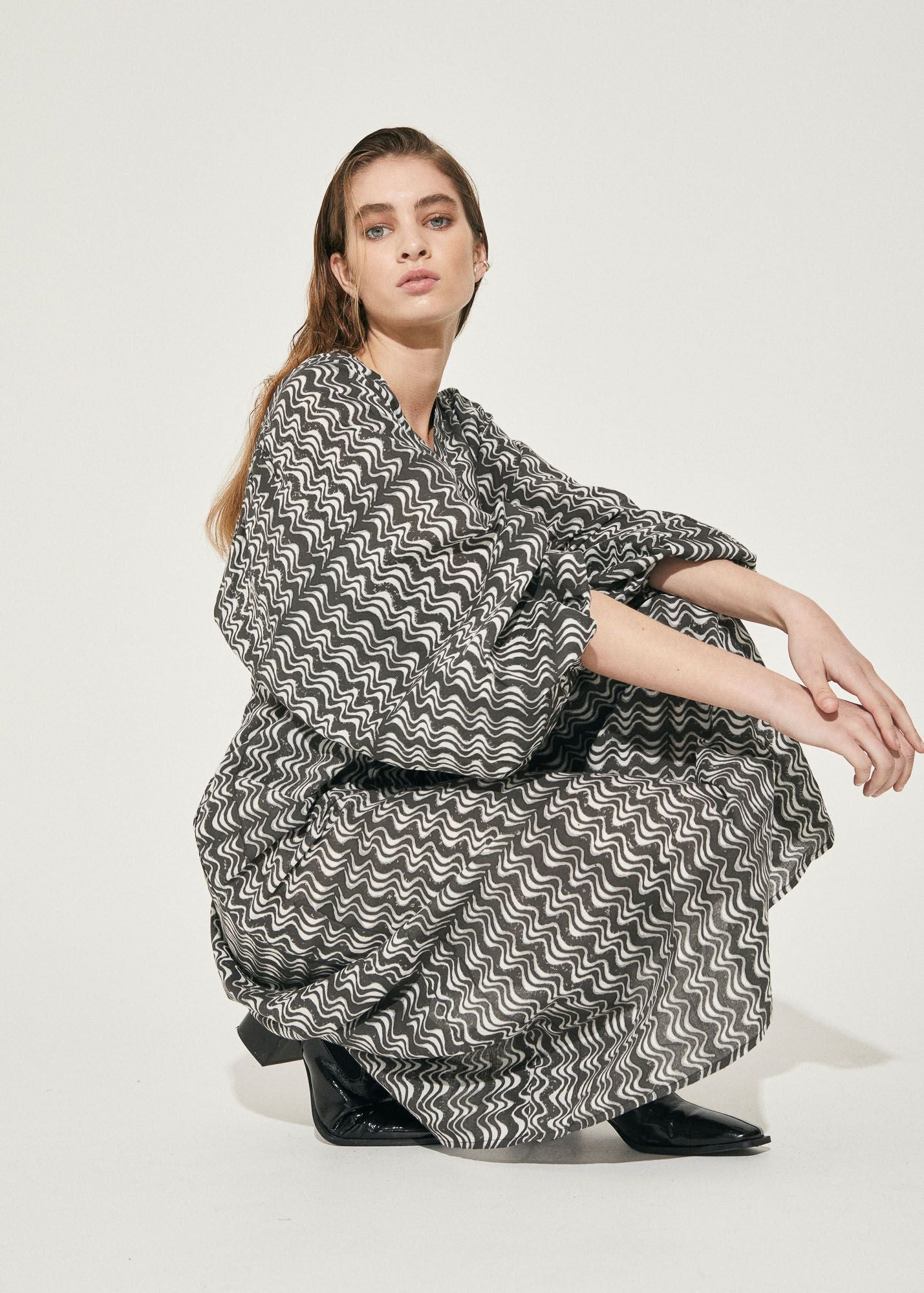 KAAMOS MARRAKESH BUTTON DRESS