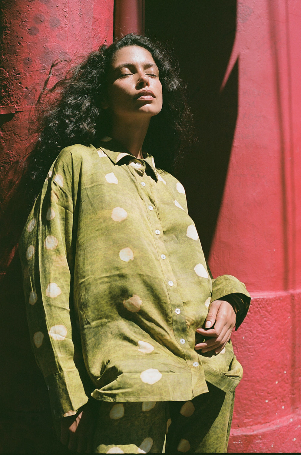LA OLIVA SPOT DORATO SHIRT
