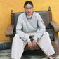 SMOKE STRIPE MED JUMPER