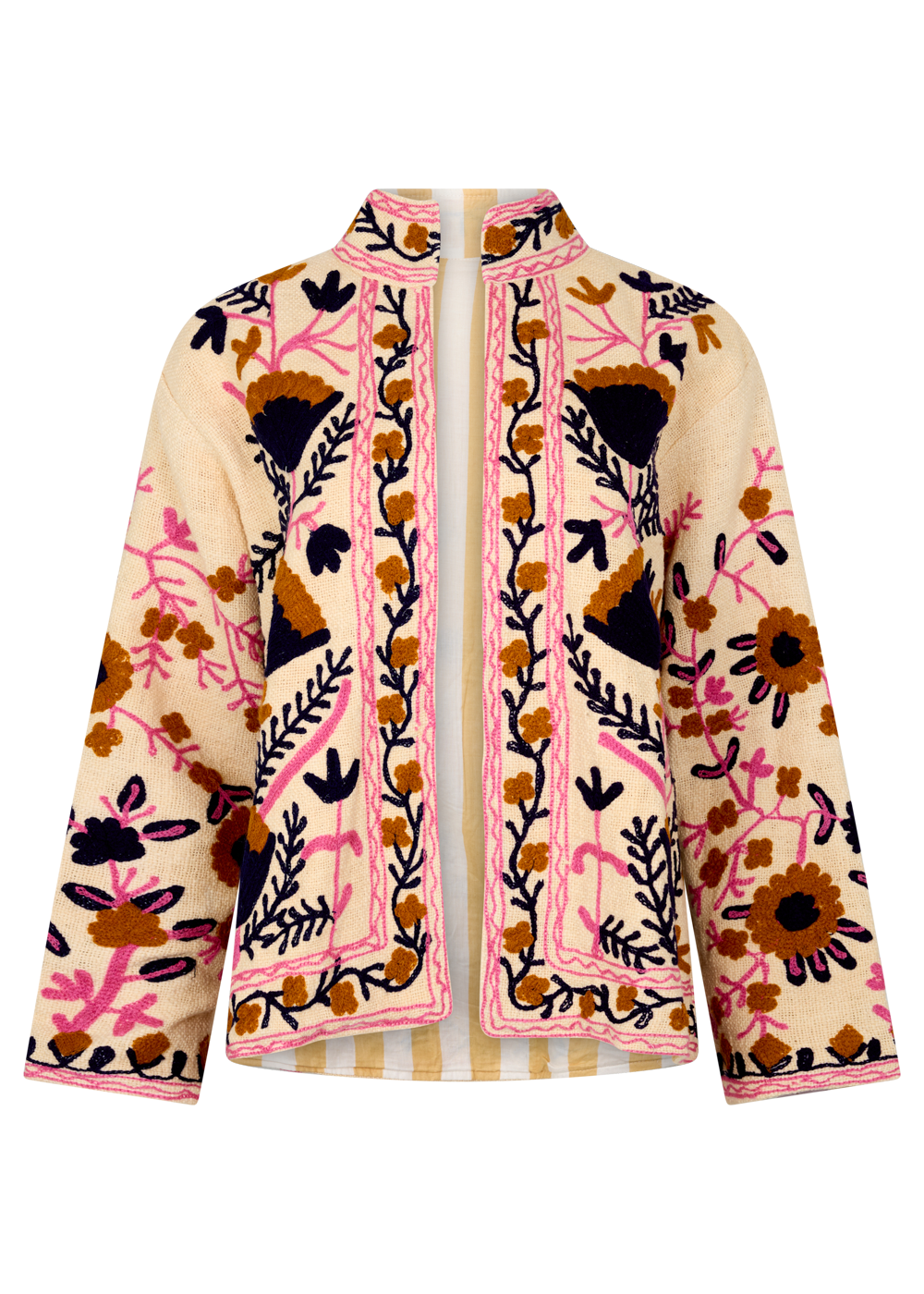 KC SOURCED ARTISANAL EMBROIDERED JACKET