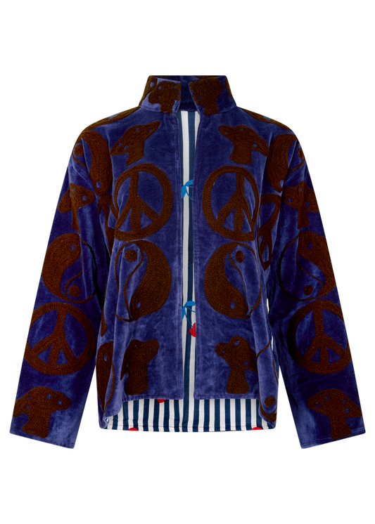KC SOURCED ARTISANAL EMBROIDERED JACKET