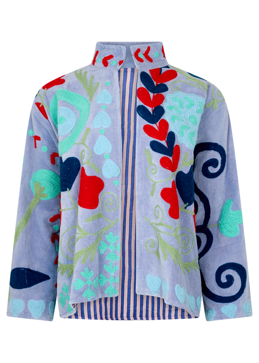 KC SOURCED ARTISANAL EMBROIDERED JACKET