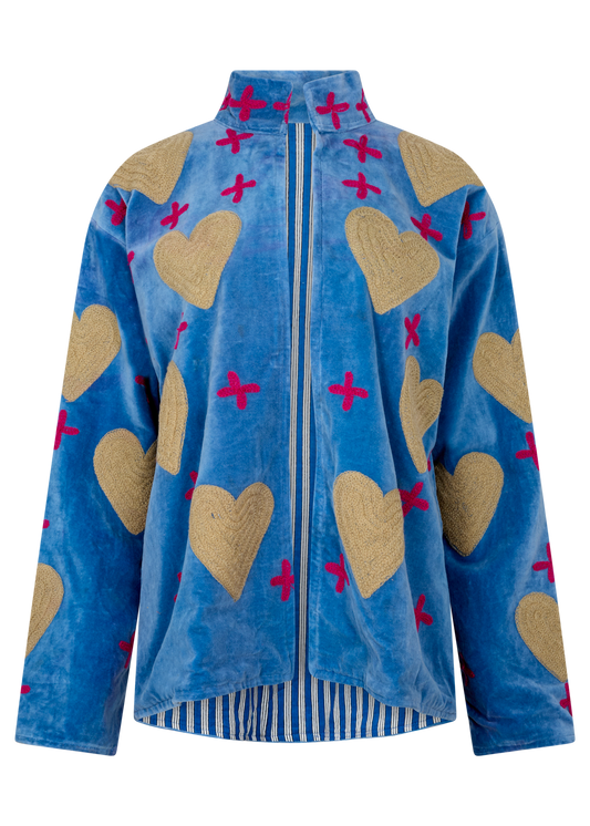 KC SOURCED ARTISANAL EMBROIDERED JACKET