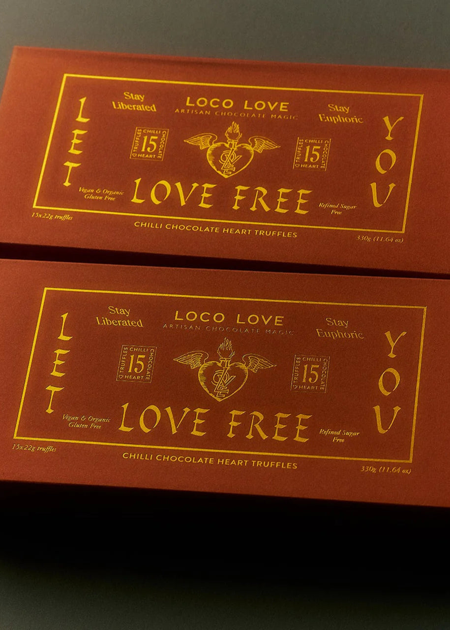 LOCO LOVE CHILLI CHOCOLATE HEARTS