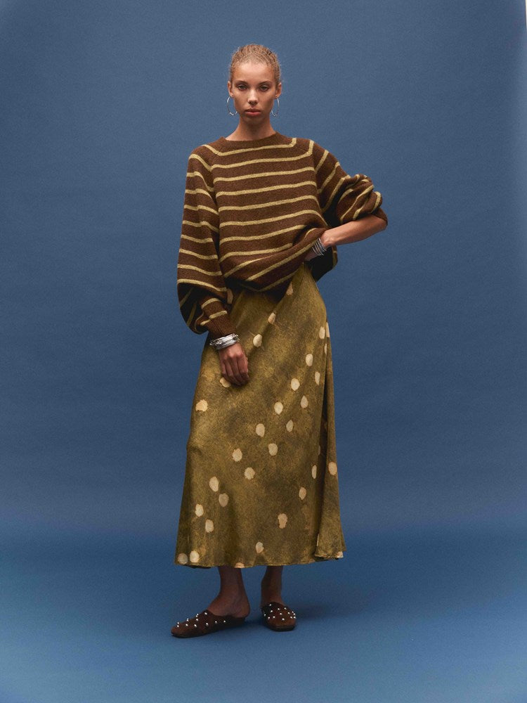 UMORE STRIPE KNIT JUMPER