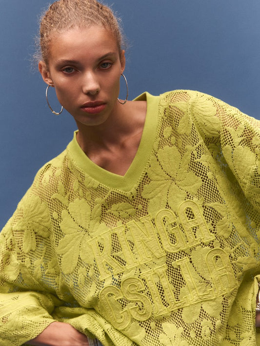 CITRON NOVA LACE ONYX TEE