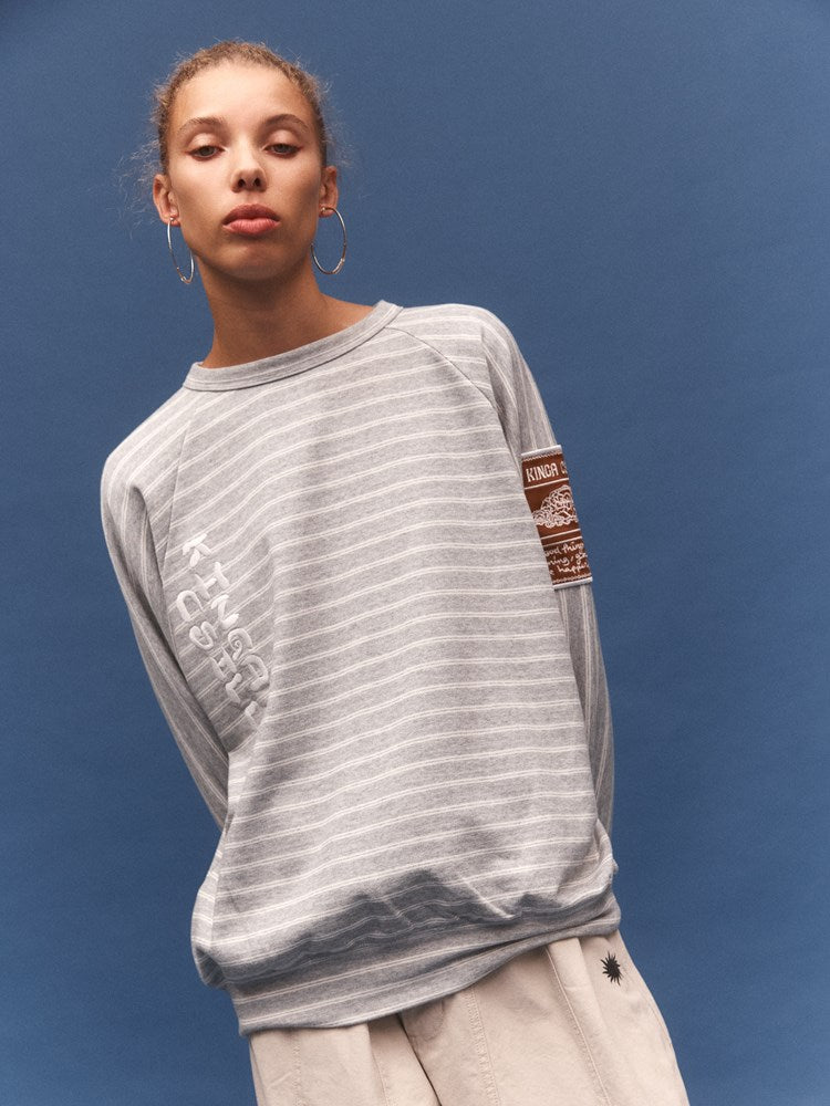 SMOKE STRIPE MED JUMPER