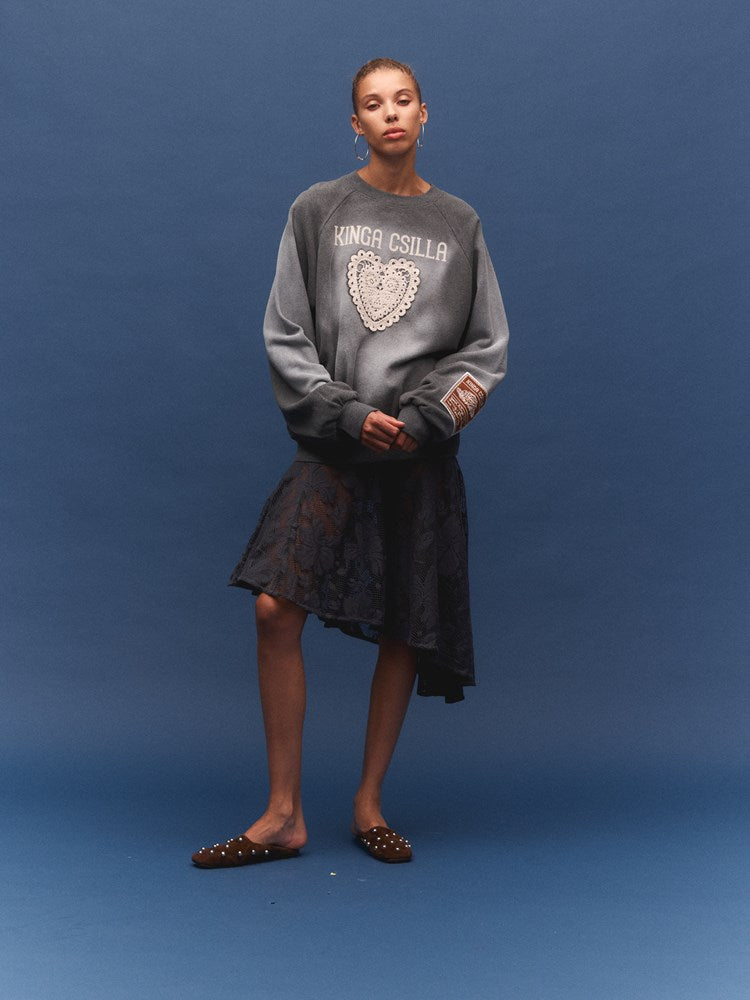 Day Hearts Med Jumper