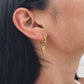 SIRENA GOLD SHELL EARRINGS
