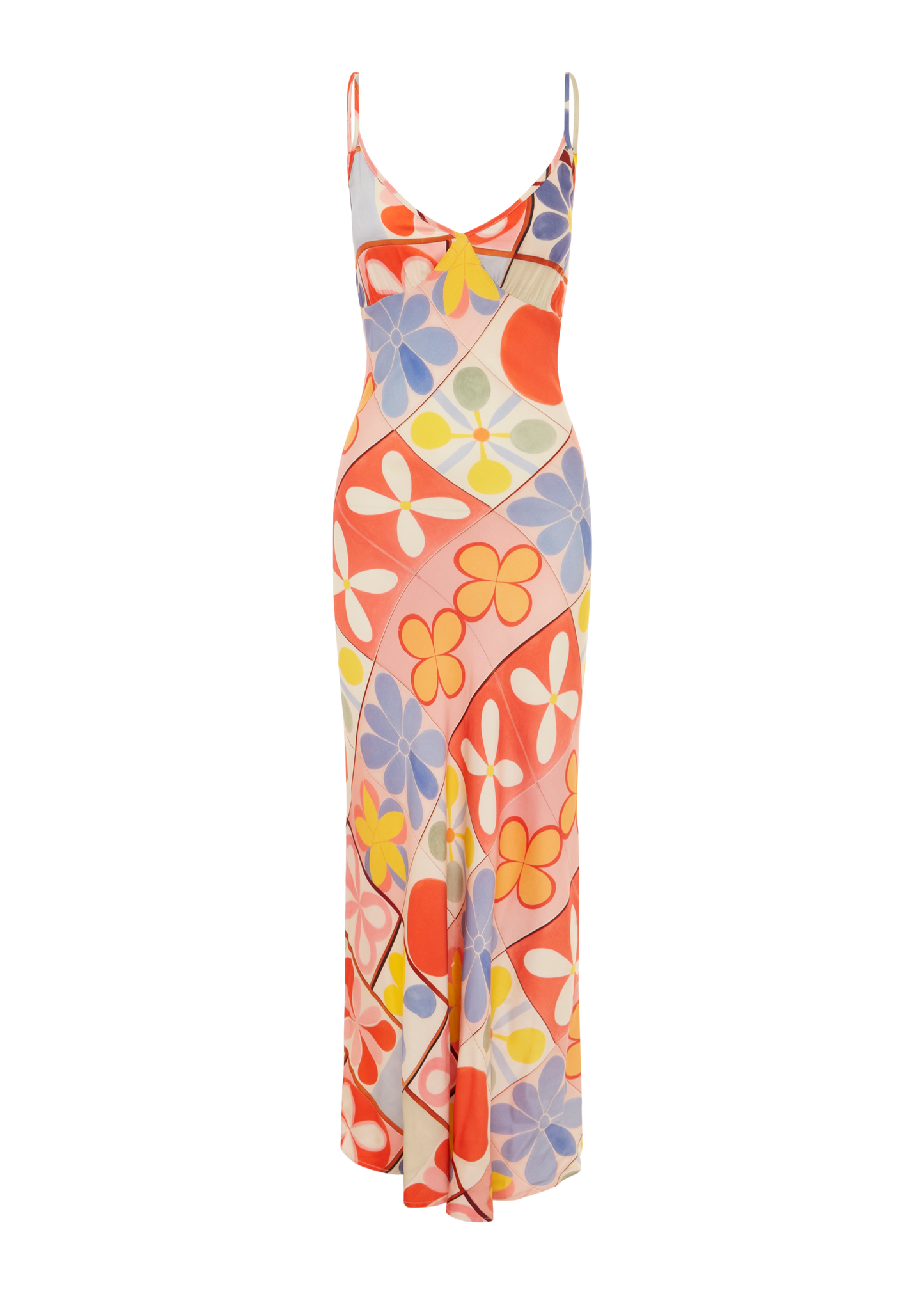 AMINA JAMEY TRIANGLE SLIP MAXI