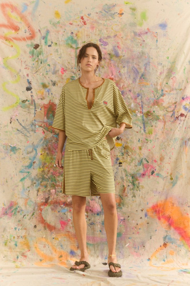 ATLAS STRIPE SAILORS TEE