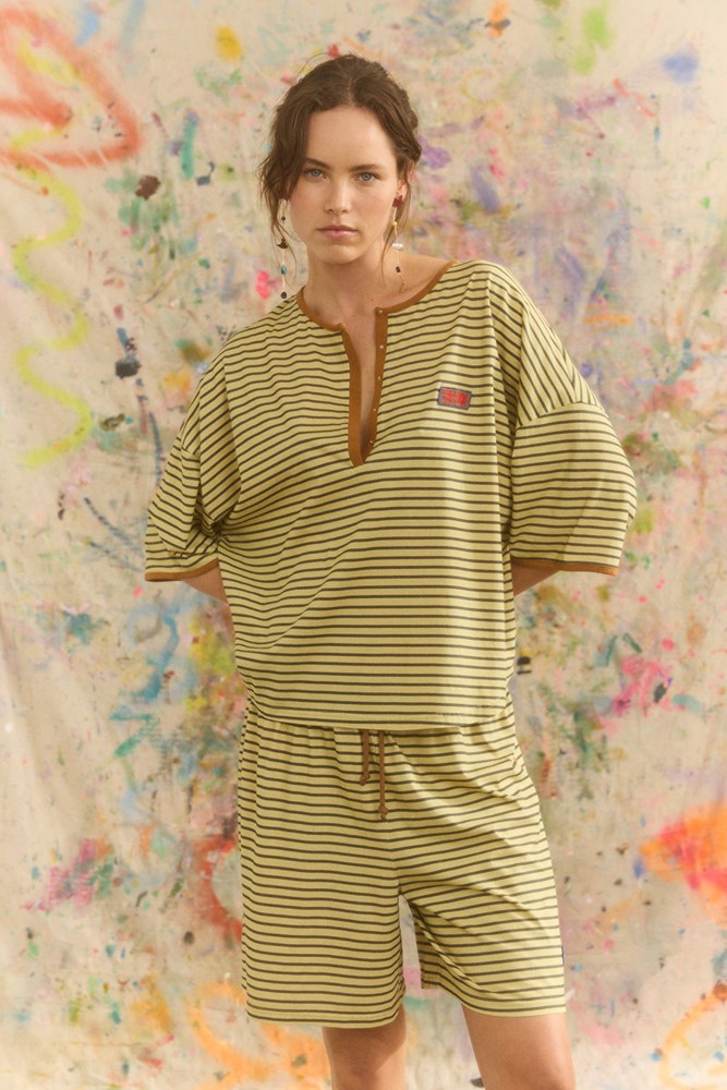 ATLAS STRIPE SAILORS TEE