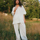 Waves Spot Pant Set