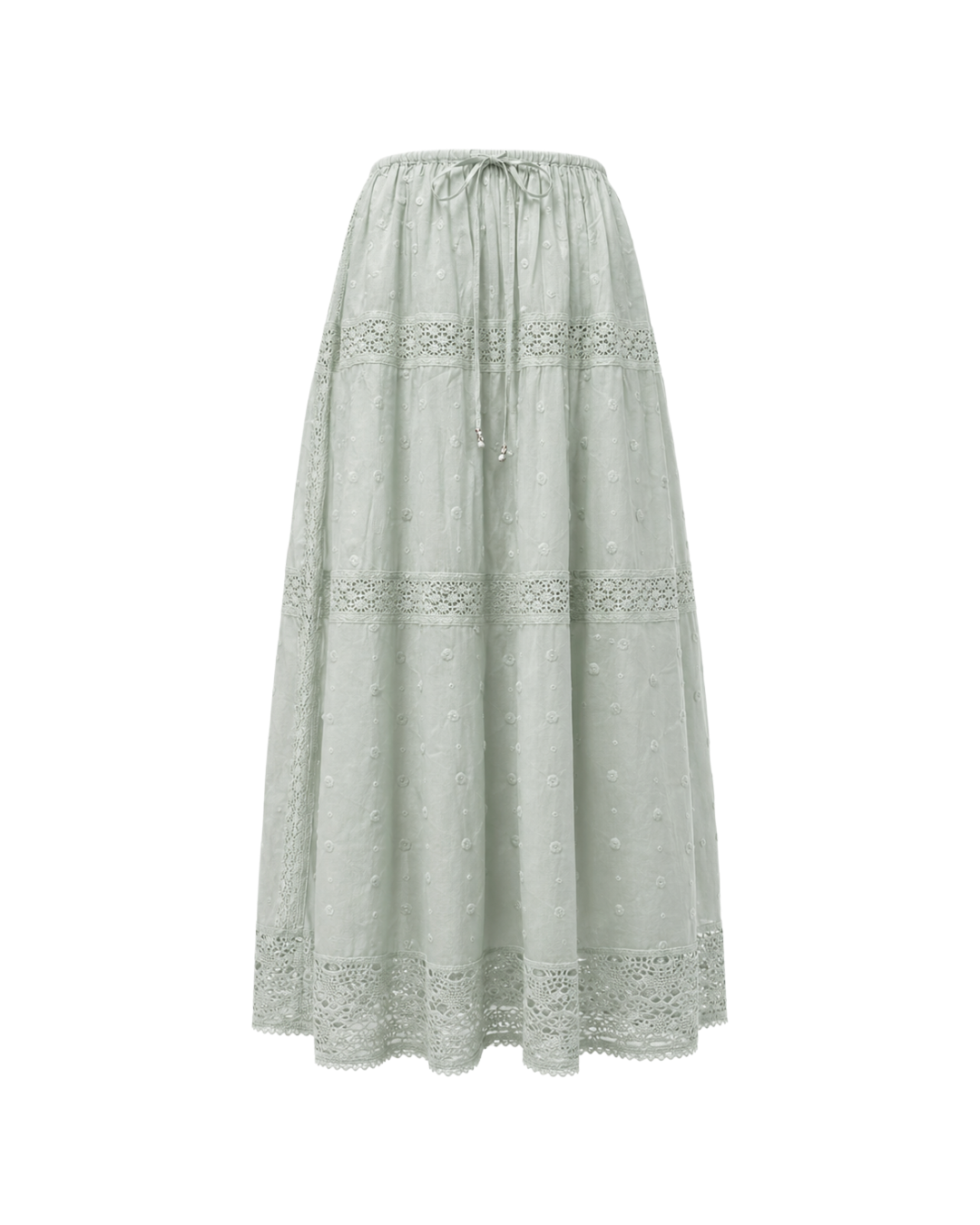 Waves Spot Skirt Set