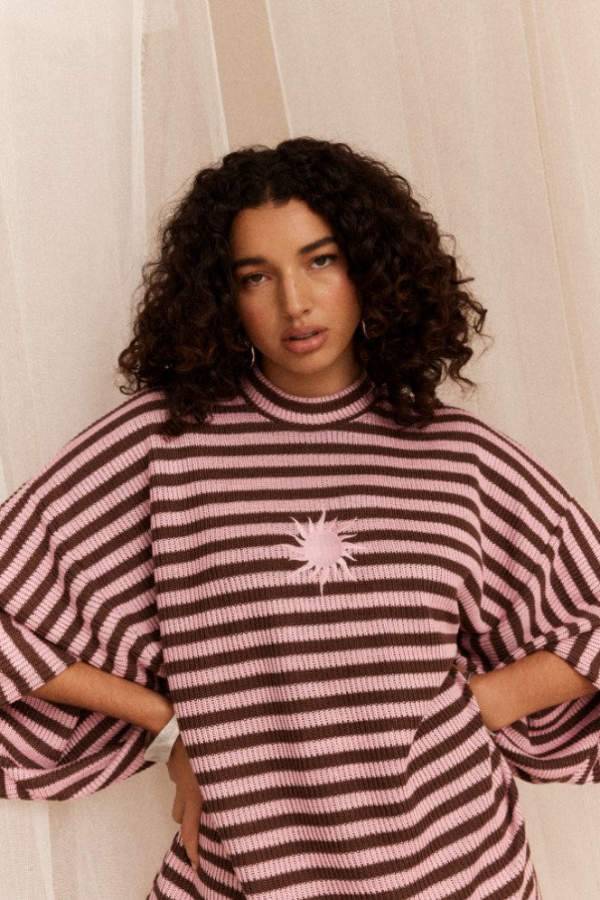 CANTO STRIPED KNIT JUMPER