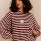 CANTO STRIPED KNIT JUMPER