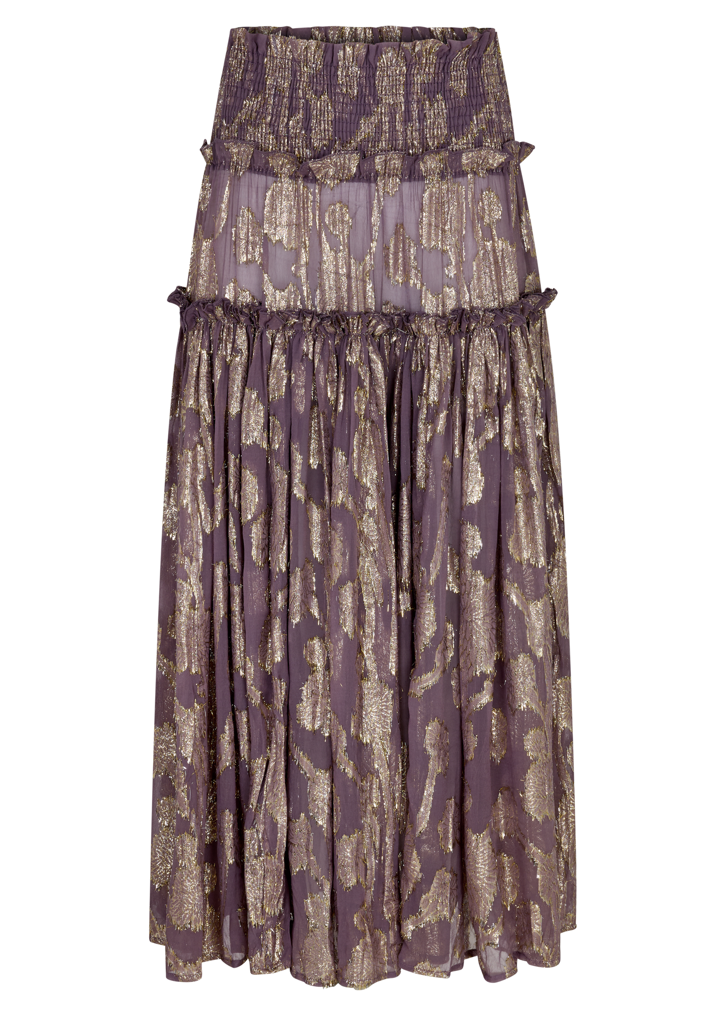 Collector Asa Shirred Maxi Skirt
