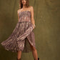 Collector Asa Shirred Maxi Skirt
