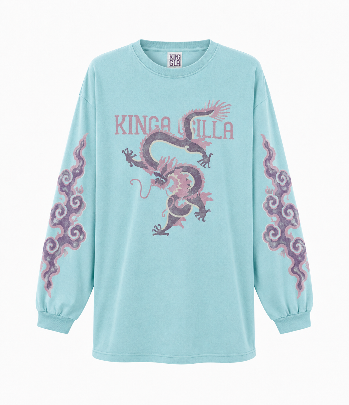 REX DRAGON ROSES LS TEE