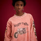 FADED CORAL DESERT RACER TEE