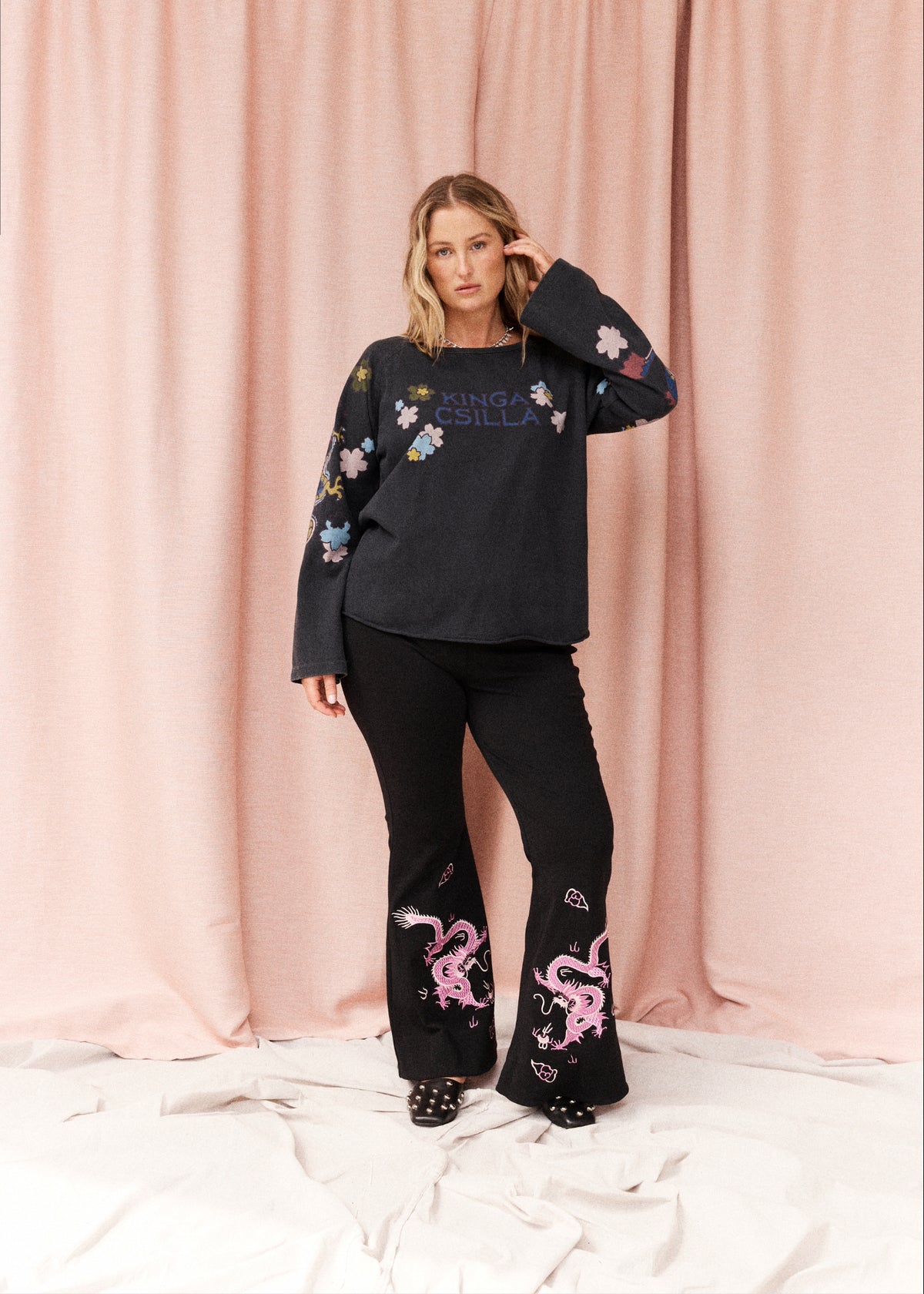 Petalo Raw Long Sleeve Tee