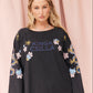 Petalo Raw Long Sleeve Tee